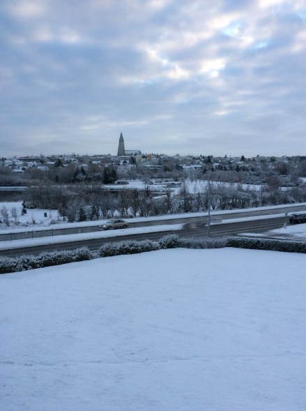Snow In Reykjavík